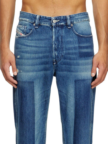Jeans Uomo Diesel - Regular Jeans 2024 D-Macs - Denim
