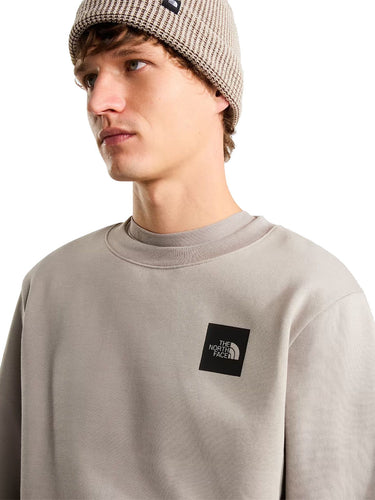 Felpe senza cappuccio Uomo The North Face - Felpa Box Half Dome Regular - Grigio