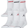 Calze sportive Ragazzi Unisex Jordan - Jordan Legend Crew 6Pk - Bianco