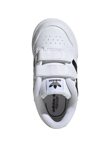 Sneaker Bambini Unisex Adidas - Team Court 2 Str Cf I - Bianco