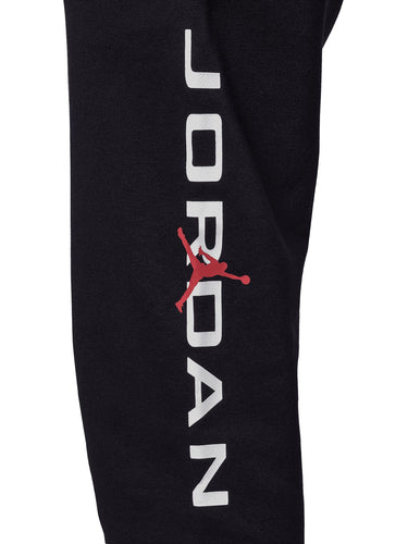 Pantaloni Ragazzi Unisex Jordan - Pantalone Baseline In French Terry - Nero