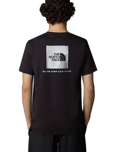 T-shirt Uomo The North Face - M's Reflective Box Tee - Nero