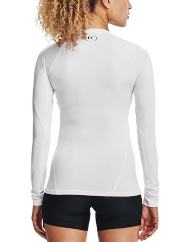 Maglie a manica lunga Donna Under Armour - Maglia A Maniche Lunghe A Compressione - Bianco