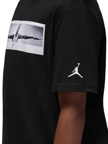 T-shirt Ragazzo Jordan - T-Shirt Jordan Wings - Nero