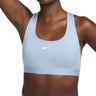 Reggiseni sportivi Donna Nike - Swoosh Light Support Bra Non Imbottito - Blu