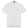 Polo Uomo Ralph Lauren - Polo In Piqué Stretch Slim-Fit - Bianco