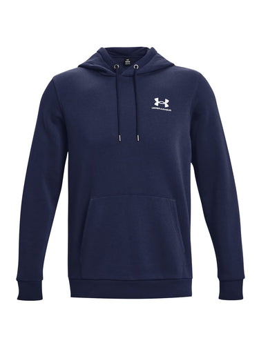 Felpe Uomo Under Armour - Felpa Con Cappuccio Ua Icon Fleece - Blu