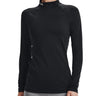 Maglie a manica lunga Donna Under Armour - Ua Authentics Mockneck - Nero