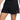Pantaloncini Donna Nike - Short In French Terry A Vita Media - Nero