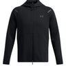Felpe Uomo Under Armour - Felpa Con Cappuccio Ua Unstoppable Fleece Full-Zip - Nero