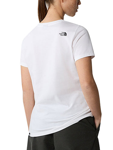 T-shirt Donna The North Face - T-Shirt Simple Dome - Bianco
