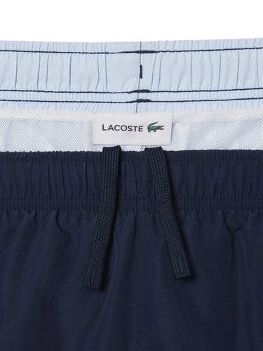 Pantaloncini e calzoncini Uomo Lacoste - Costume Da Bagno Color Block - Blu