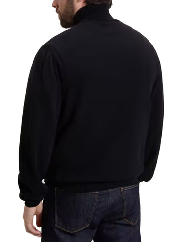 Maglioni Uomo Woolrich - Maglione A Collo Alto Lambswool - Nero
