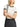 T-shirt Donna Adidas - T-Shirt 3 Strisce In Maglia - Avorio