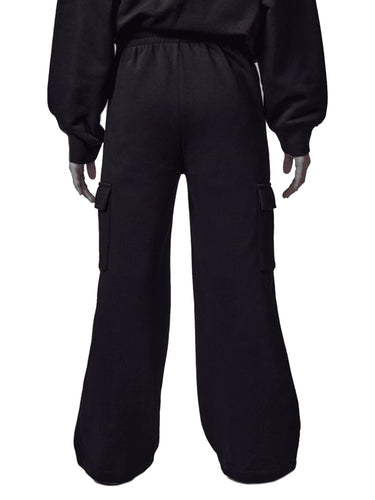 Pantaloni Ragazza Jordan - Pantalone Jordan Kids In French Terry - Nero
