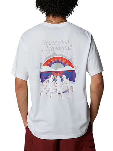 T-shirt Unisex The North Face - Unisex Never Stop Relaxed Tee - Bianco