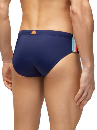 Slip e parigamba Uomo Sundek - Slip Mare Diwalter - Blu