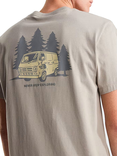 T-shirt Uomo The North Face - T-Shirt Van Life Relaxed - Grigio