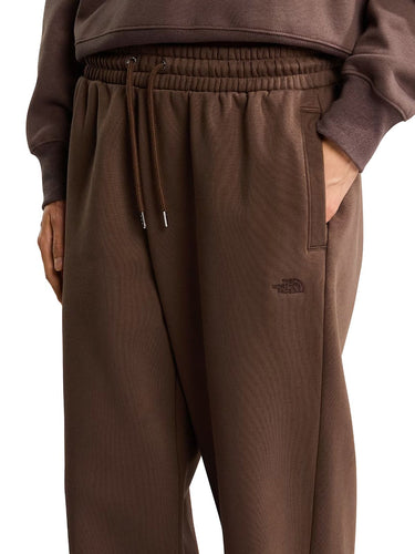 Pantaloni Donna The North Face - Pantalone Essential Simple Dome Straight Leg - Marrone