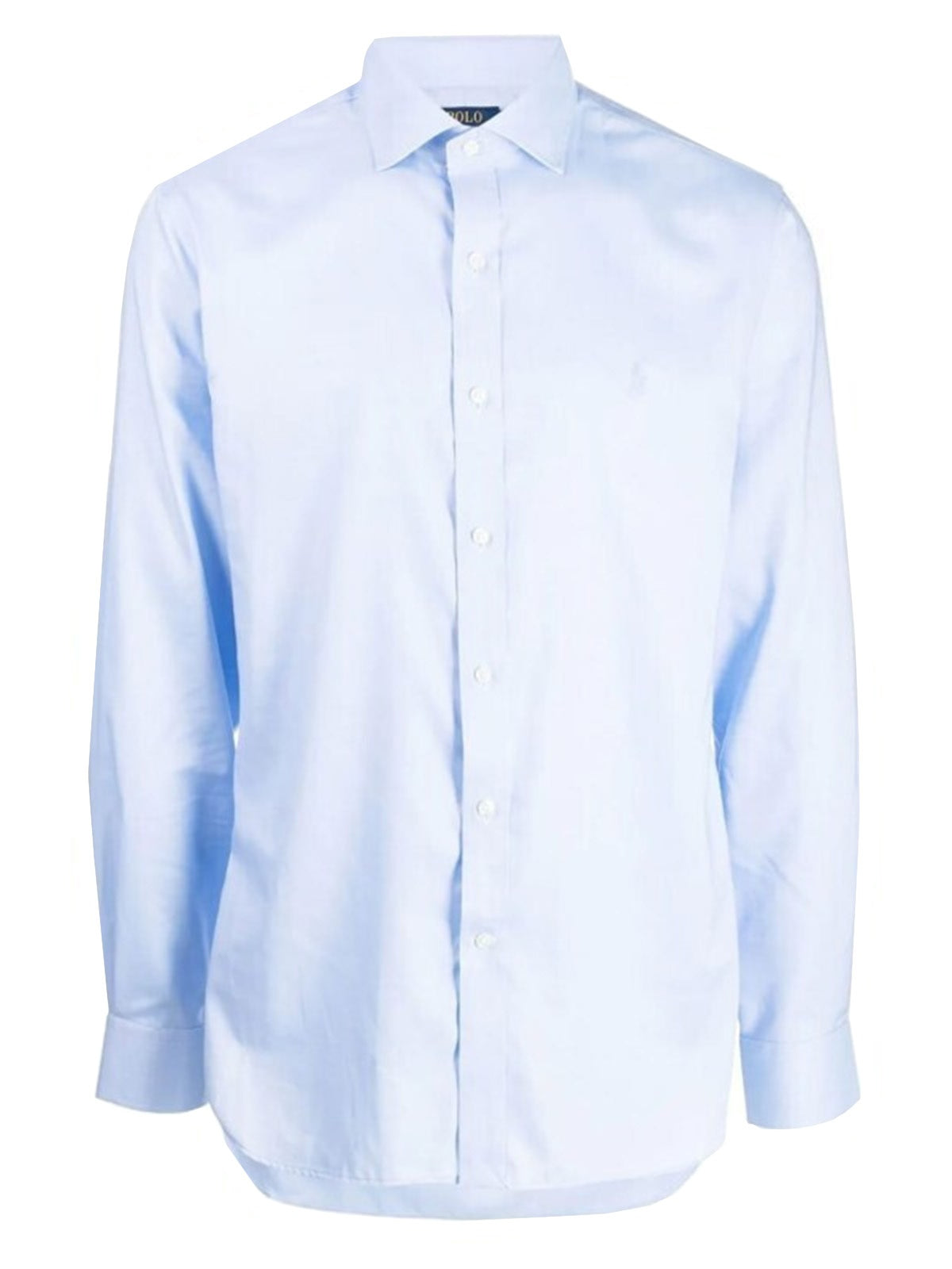 Camicie casual Uomo Ralph Lauren - Slim Fit Poplin Natural Stretch Shirt - Celeste