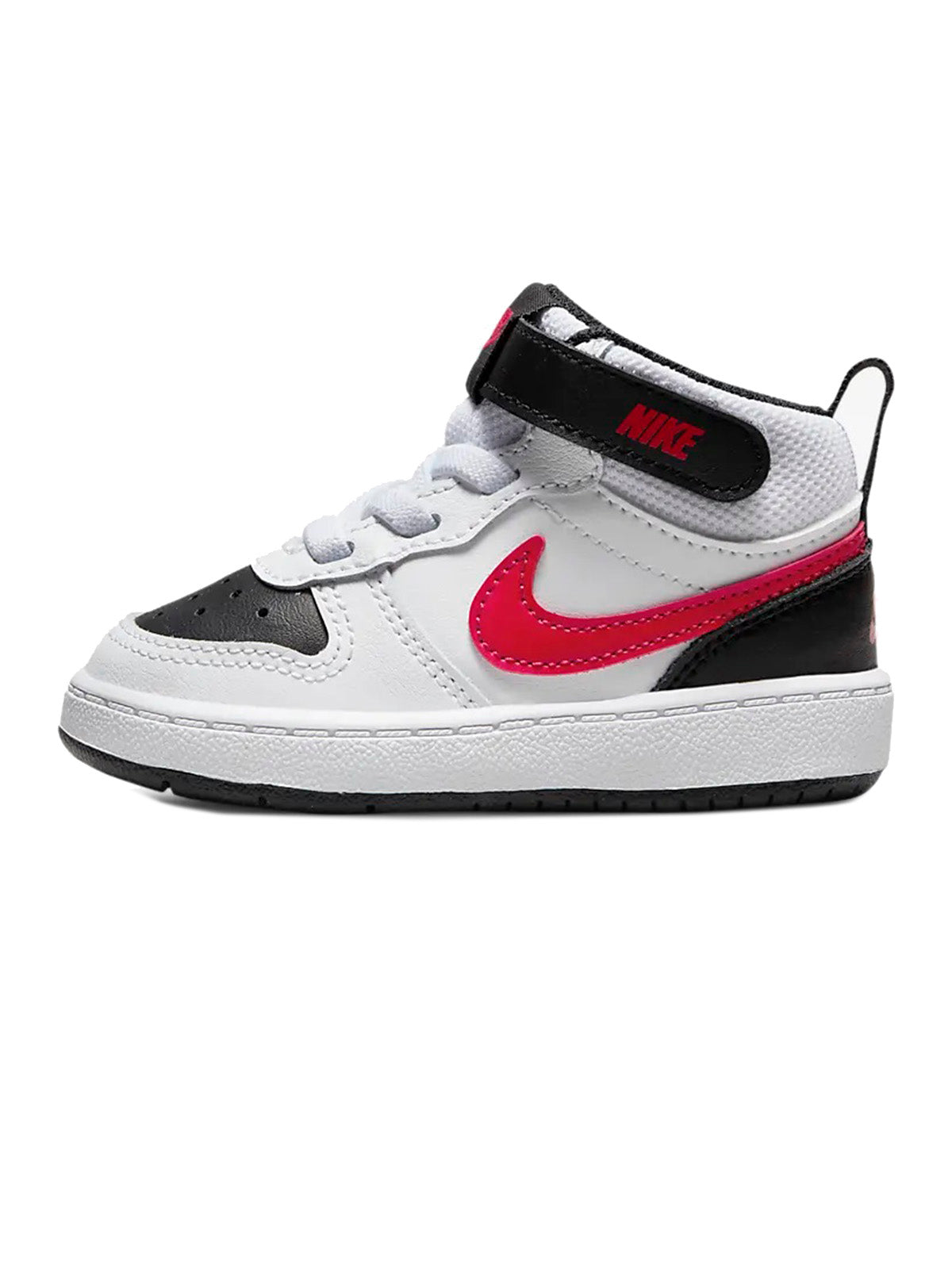 Sneaker Bambini Unisex Nike - Court Borough Mid 2 (Tdv) - Bianco