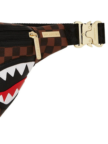 Marsupi alla moda - Uomo Unisex Sprayground - Marsupio Sawtooth Sharks In Paris Savvy - Marrone