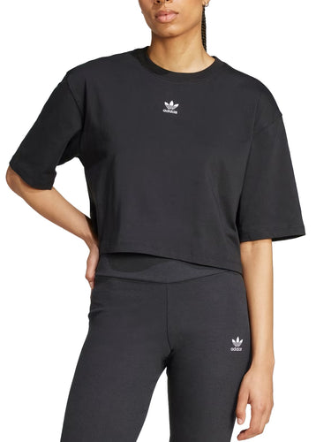 T-shirt Donna Adidas - Essential Boyfriend Tee - Nero
