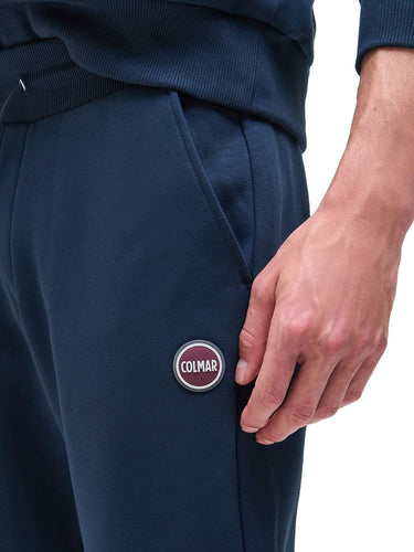 Pantaloni Uomo Colmar - Pantaloni Della Tuta In Cotone - Blu