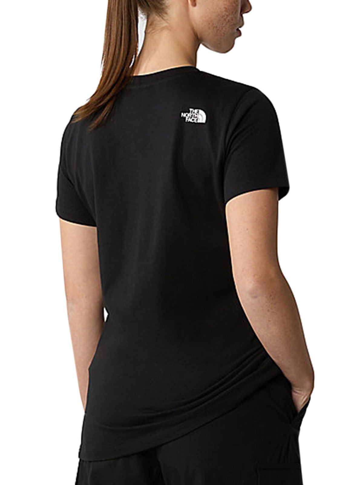 T-shirt Donna The North Face - T-Shirt Simple Dome - Nero