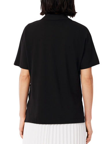 Polo Donna Lacoste - Polo Heritage - Nero
