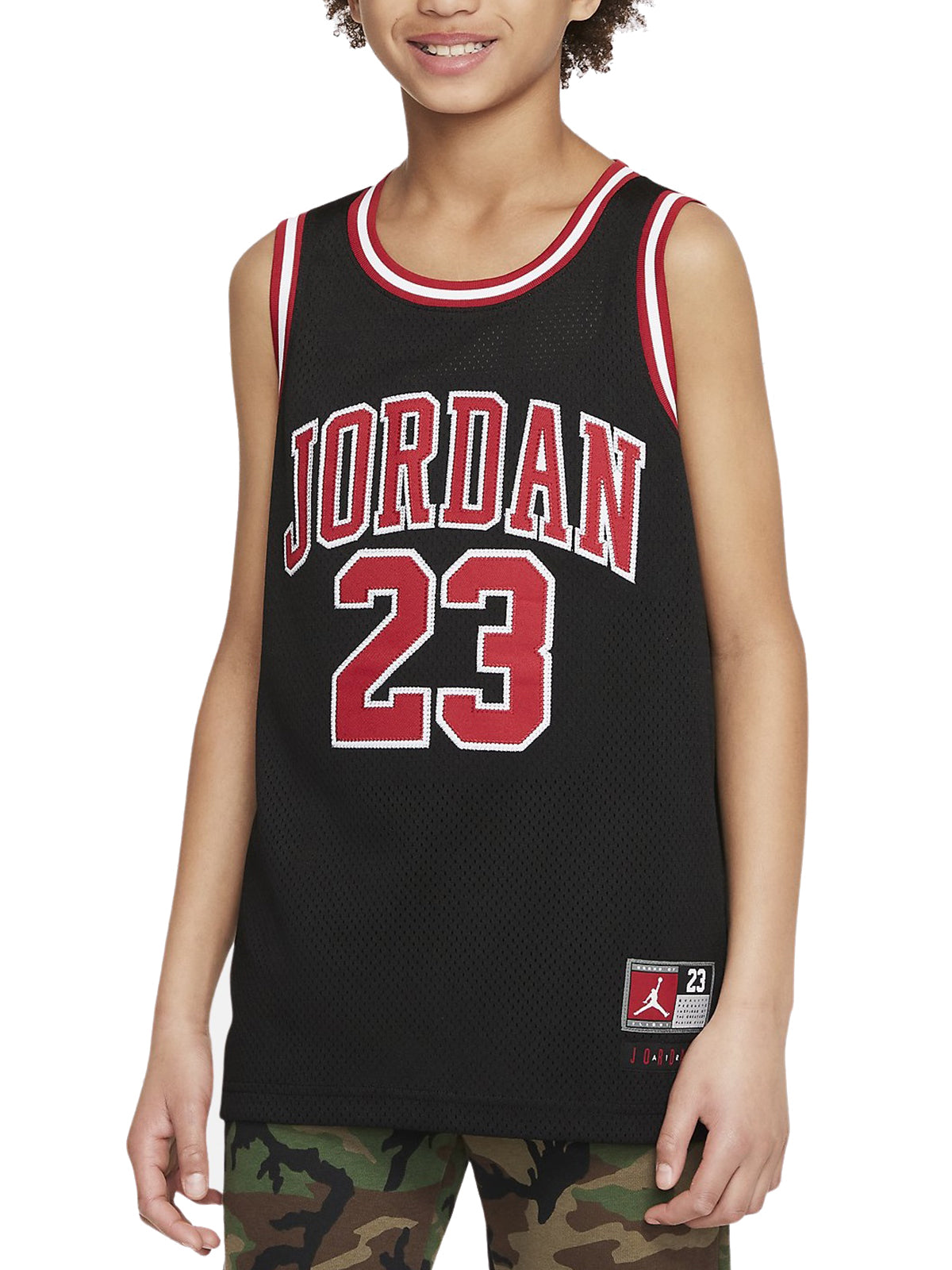 Jordan Boys Tank Tops - Jordan 23 Jersey - Black