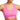 Reggiseni sportivi Donna Nike - Top Nike Swoosh Imbottito - Fucsia