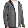 Felpe Uomo Under Armour - Felpa Con Cappuccio Ua Unstoppable Fleece Full-Zip - Grigio