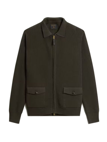 Camicie casual Uomo Woolrich - Giacca Camicia Fine Merinos - Verde