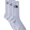 Calze Uomo The North Face - Calze Multi Sport Cushion Crew - Pacco Da 3 - Bianco