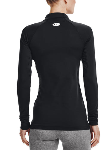 Maglie a manica lunga Donna Under Armour - Ua Authentics Mockneck - Nero