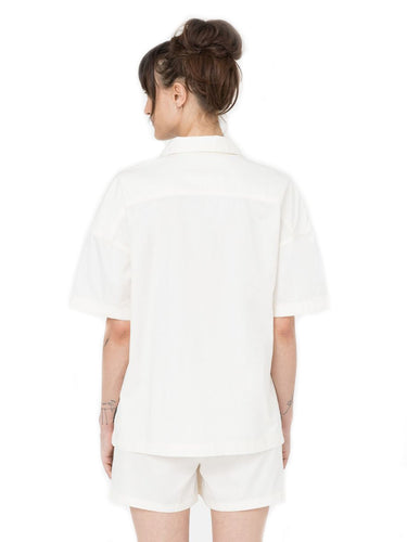 Bluse e camicie Donna Dickies - Camicia Vale A Maniche Corte - Avorio