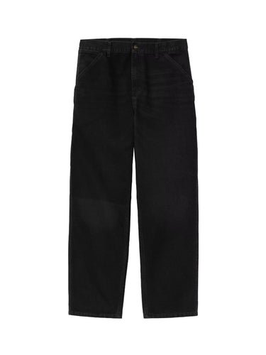 Jeans Uomo Carhartt Wip - Single Knee Pant - Nero