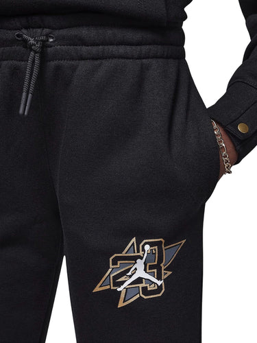 Pantaloni Ragazza Jordan - Take Flight Snap Flc Pant - Nero