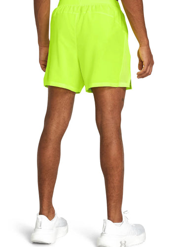 Pantaloncini Uomo Under Armour - Shorts Ua Launch 13 Cm - Giallo