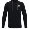 Felpe Uomo Under Armour - Felpa Ua Rival Terry Full Zip - Nero