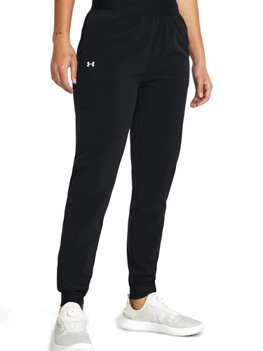 Pantaloni Donna Under Armour - Pantaloni Ua Armoursport High-Rise Woven - Nero