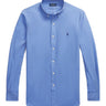 Camicie casual Uomo Ralph Lauren - Camicia In Popeline Stretch Slim-Fit - Blu