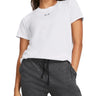 T-shirt Donna Under Armour - Maglia A Maniche Corte Ua Rival Core - Bianco