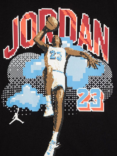 T-shirt Ragazzo Jordan - T-Shirt Costumized Air Digi - Nero
