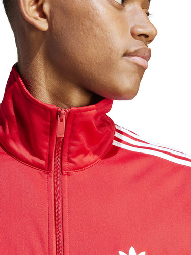 Felpe senza cappuccio Uomo Adidas - Track Top Adicolor Classics Firebird - Rosso