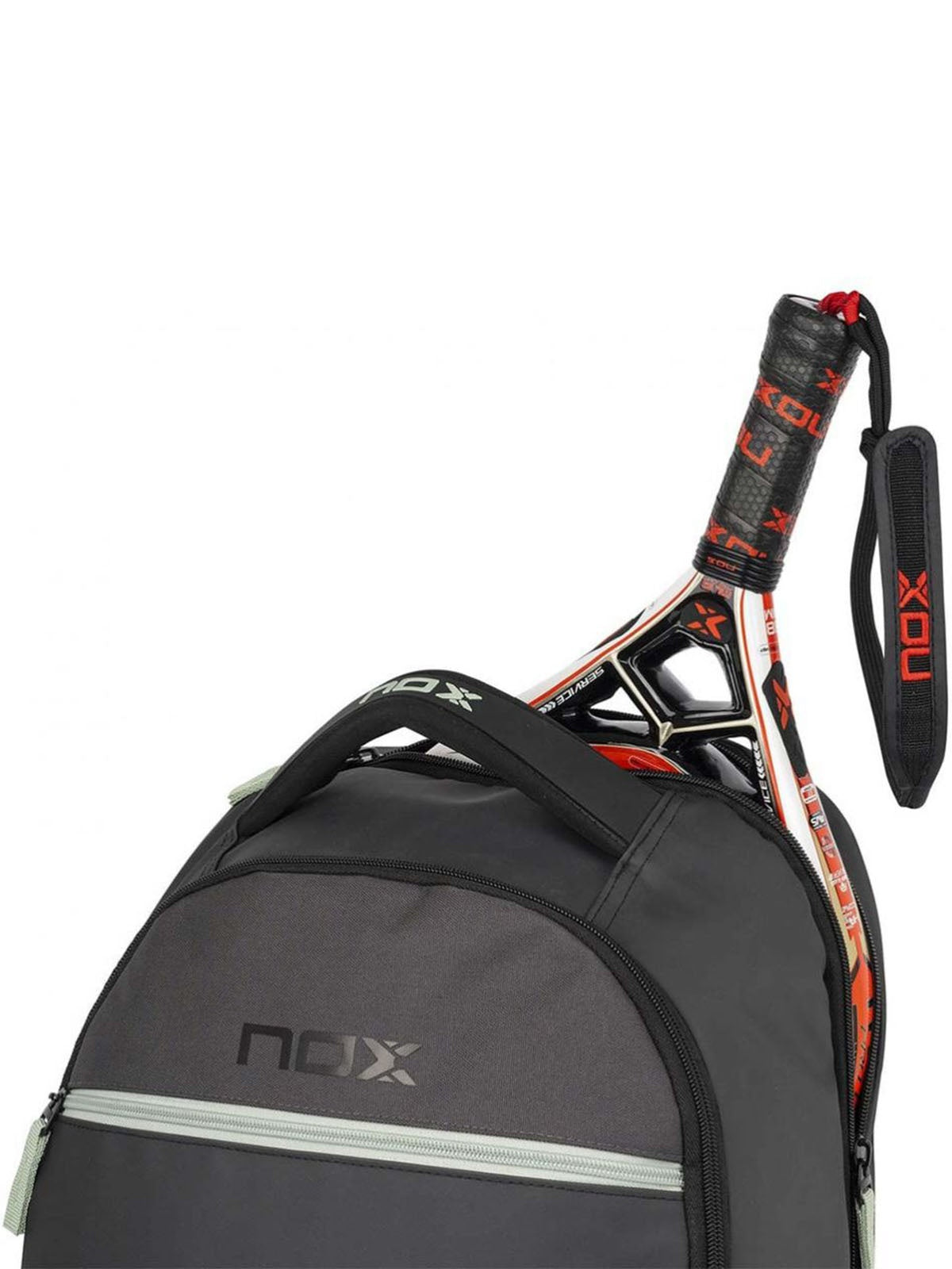 Borse per attrezzatura Unisex Nox - Wpt Open Series Padel Backpack - Nero