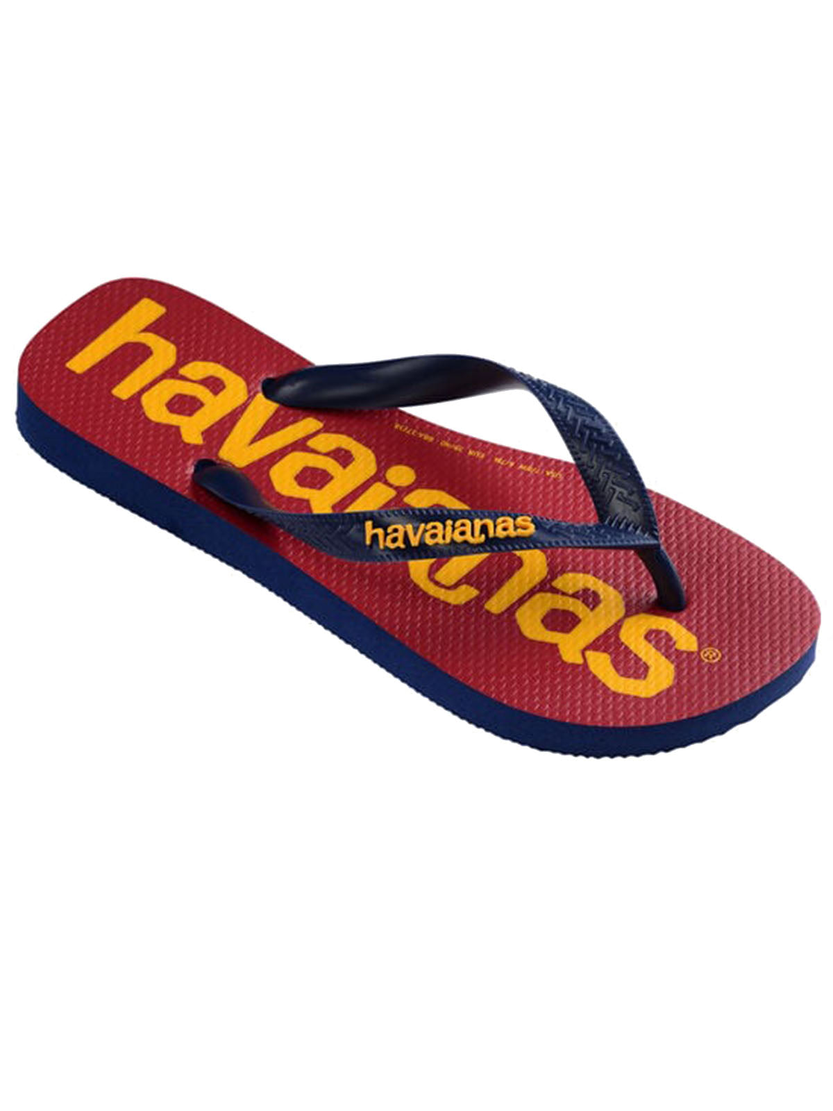 Havaianas Unisex Flip Flops - Havaianas Top Logomania 2 - Blue