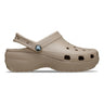 Sandali Donna Crocs - Classic Platform Clog W - Beige