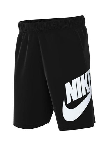 Bermuda Ragazzi Unisex Nike - Short Nike Sportswear Club Fleece - Nero
